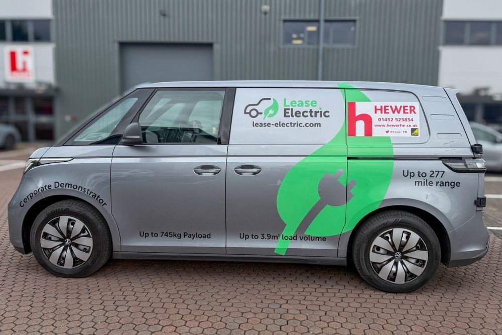 Lease Electric x Hewer Facilities Management : Driving Forward in the VW ID. Buzz